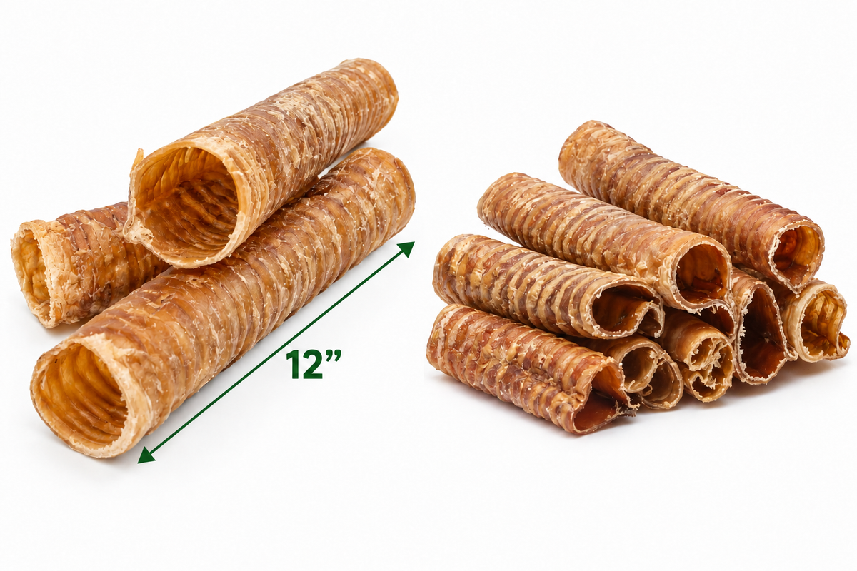 Bentley's Paw Pantry 12-inch beef trachea dog chews