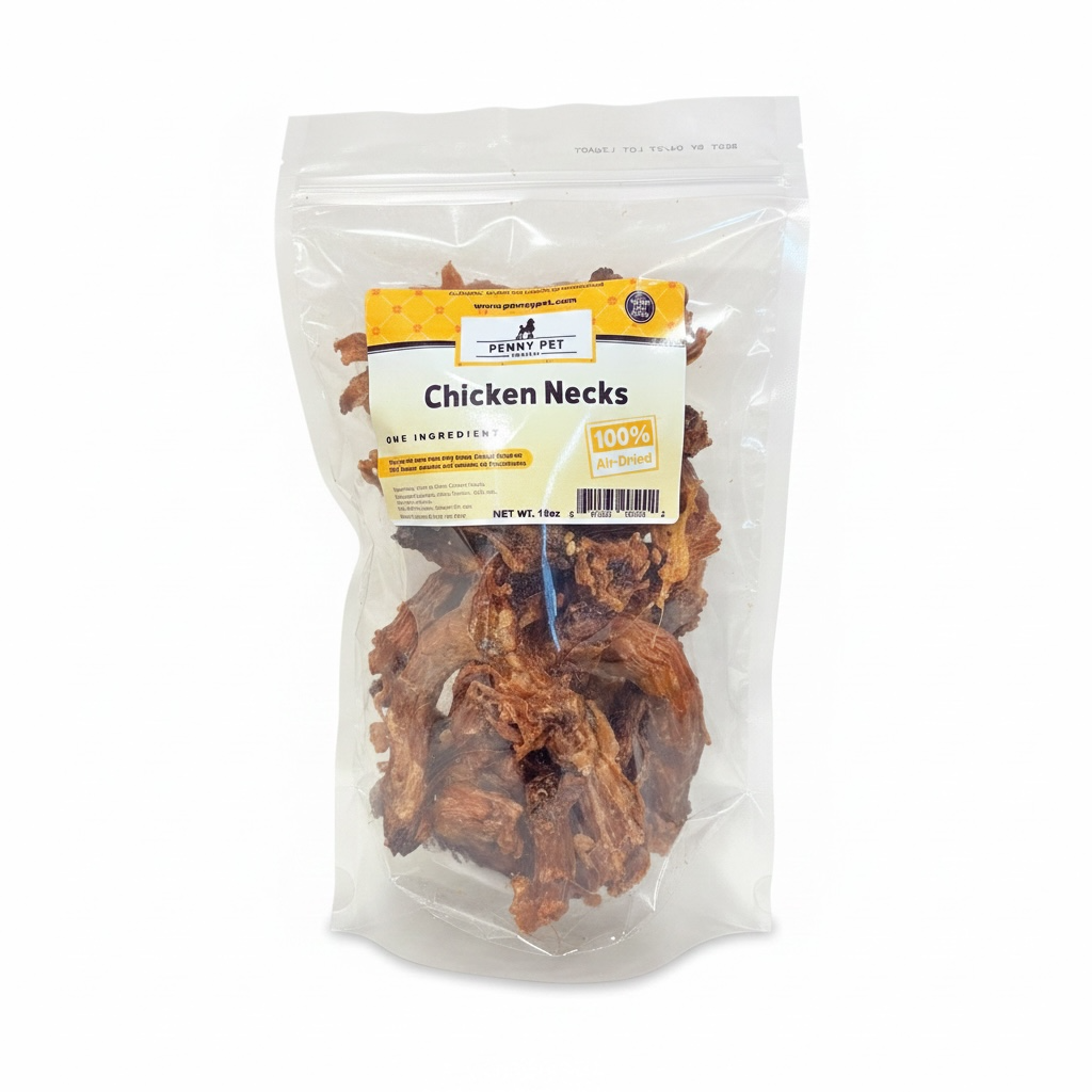 Chicken Neck Dog Treats - 100% USA Chicken