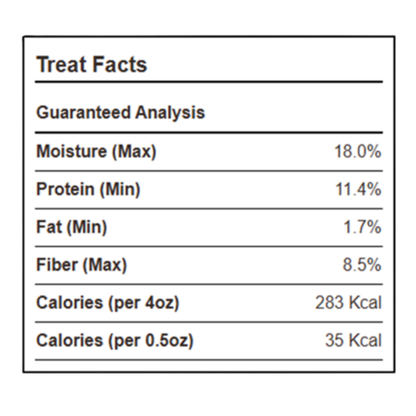 Sweet Potato CCOF Organic Dog Treats