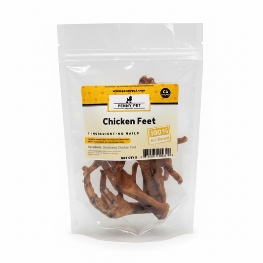 Chicken Feet - Air-Dried CRUNCHY Treat for Dogs
