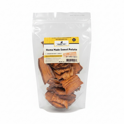 Sweet Potato Dog Treats – 100% Single-Ingredient Air-Dried