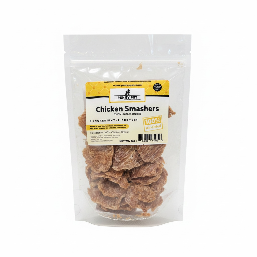 Chicken Smashers -  – Single-Ingredient Air-Dried Dog Treats