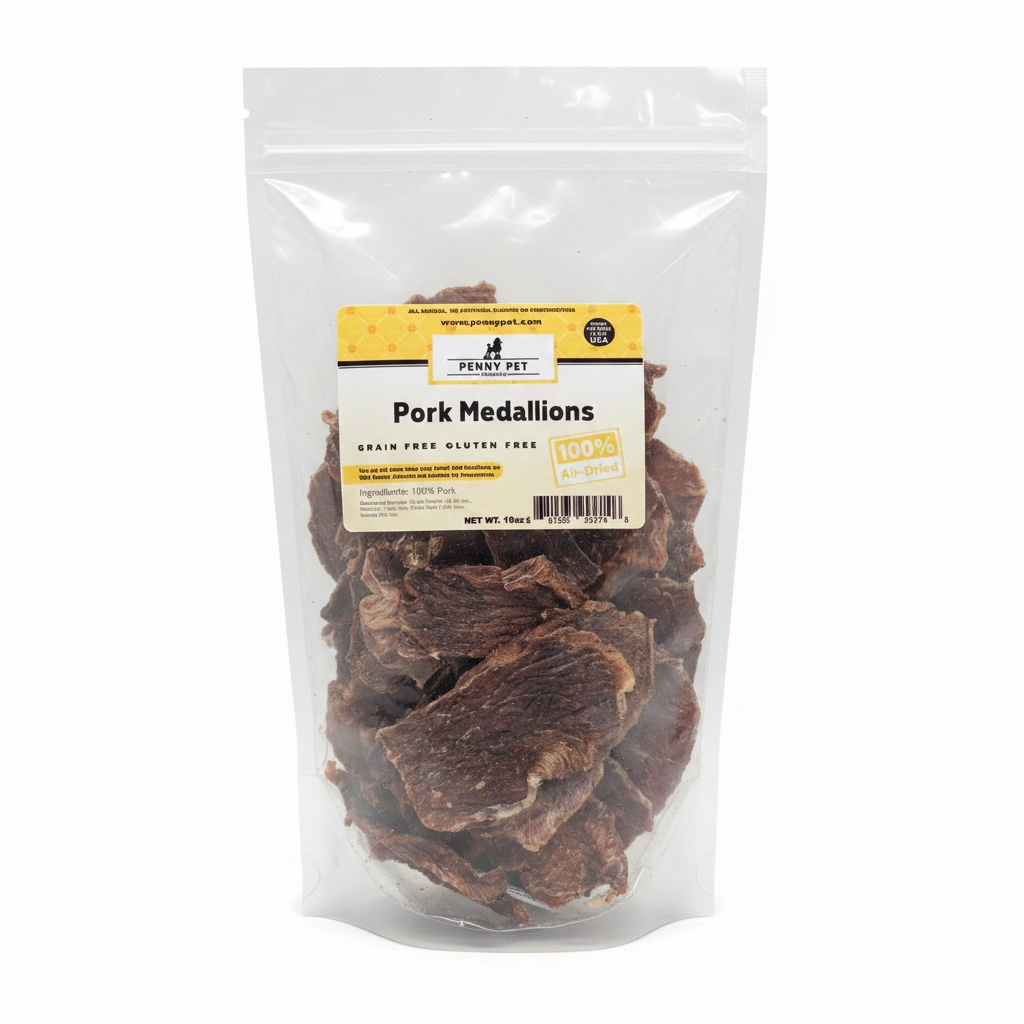 Pork Medallions for Dogs - 100% Natural